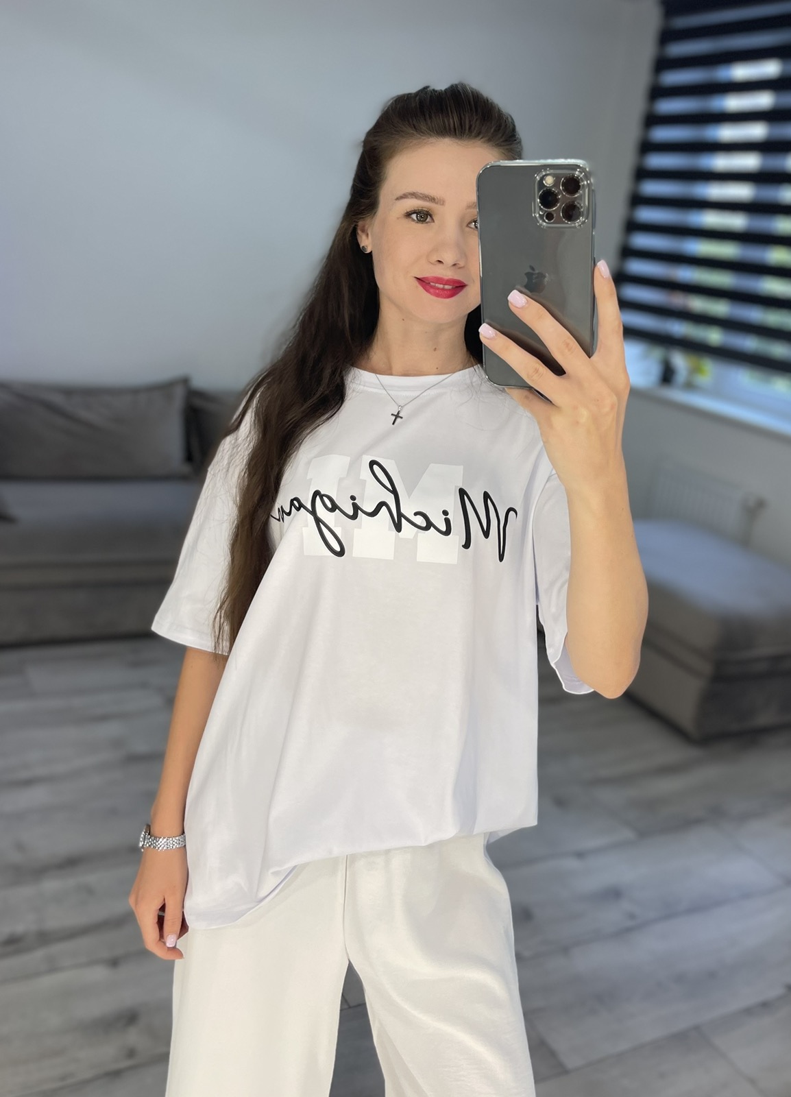 Футболка S.Style (one size) 56-6 white (лето)