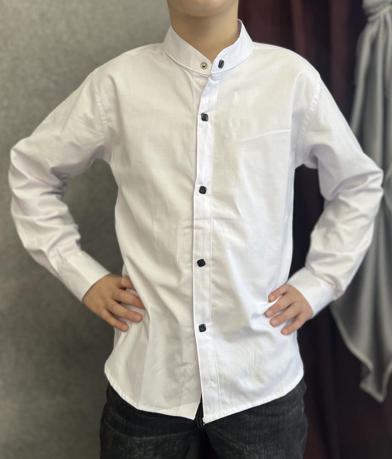 Рубашка Nik (3-8) 54752 white (деми)