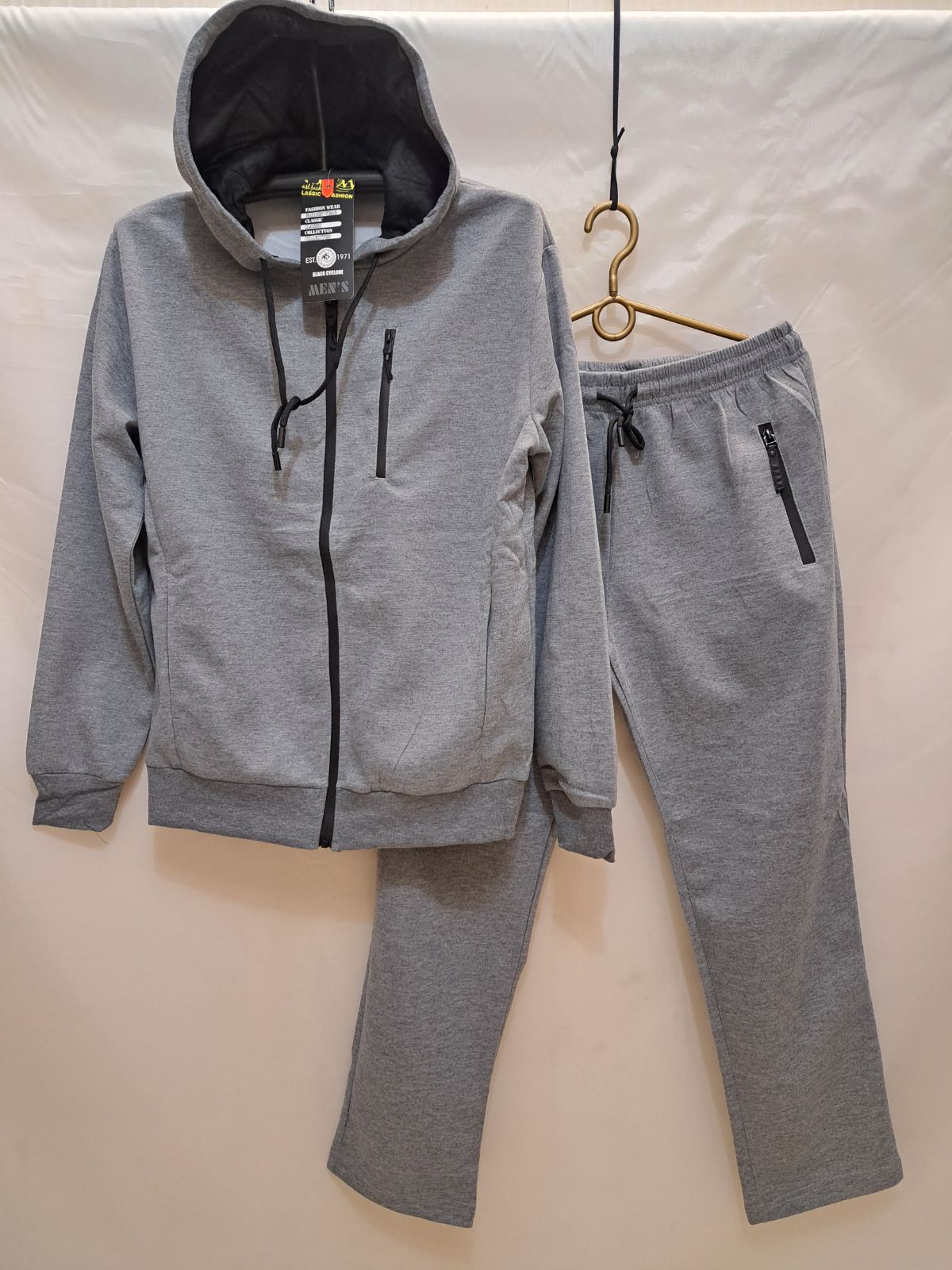 Костюм спорт Giang (M-3XL) 2383A grey (деми)