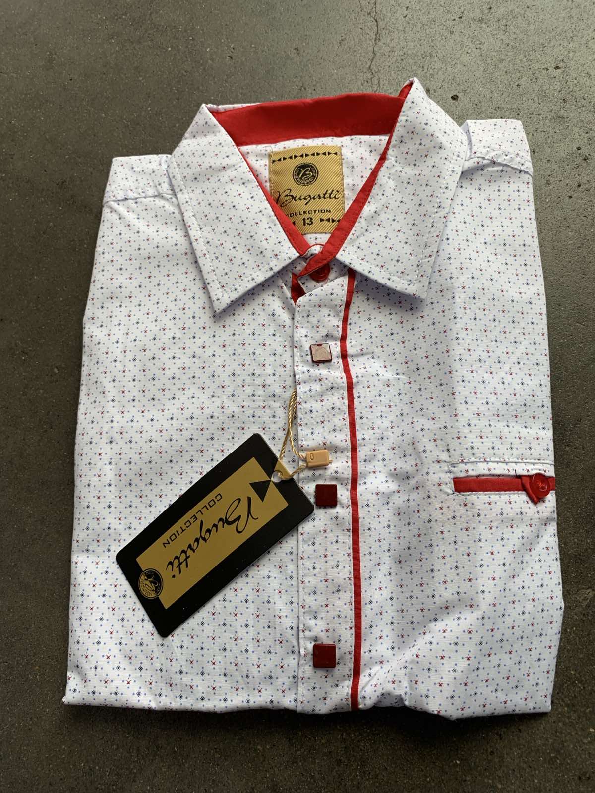 Рубашка Nik (11-16) 54848 white (деми)