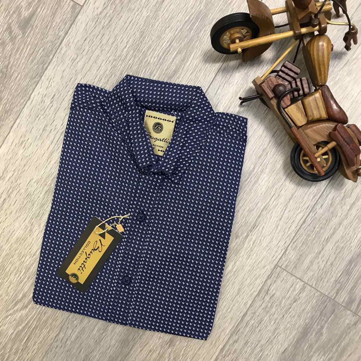 Рубашка Nik (7-12) 54860 navy (лето)