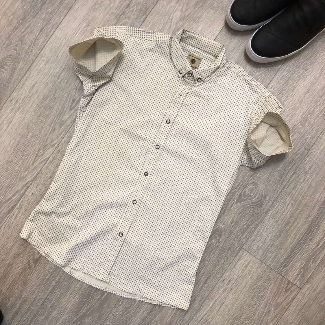 Рубашка Nik (11-16) 54866 white (лето)