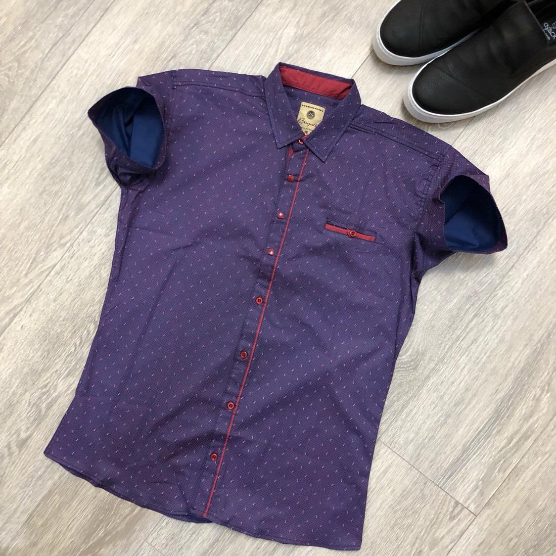 Рубашка Nik (11-16) 54870 navy (лето)