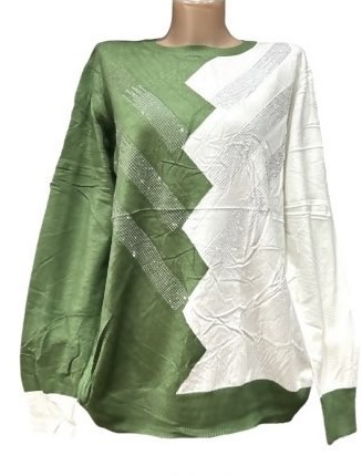 Свитер Novetly Store (48-54) 24044 green (деми)