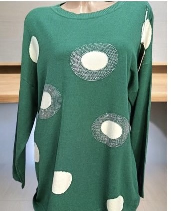 Свитер Novetly Store (56-60) 24045 green (деми)