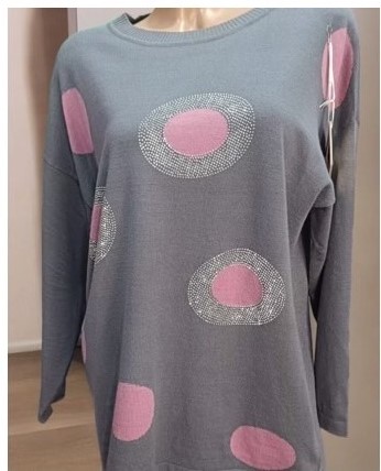 Свитер Novetly Store (56-60) 24045 grey (деми)