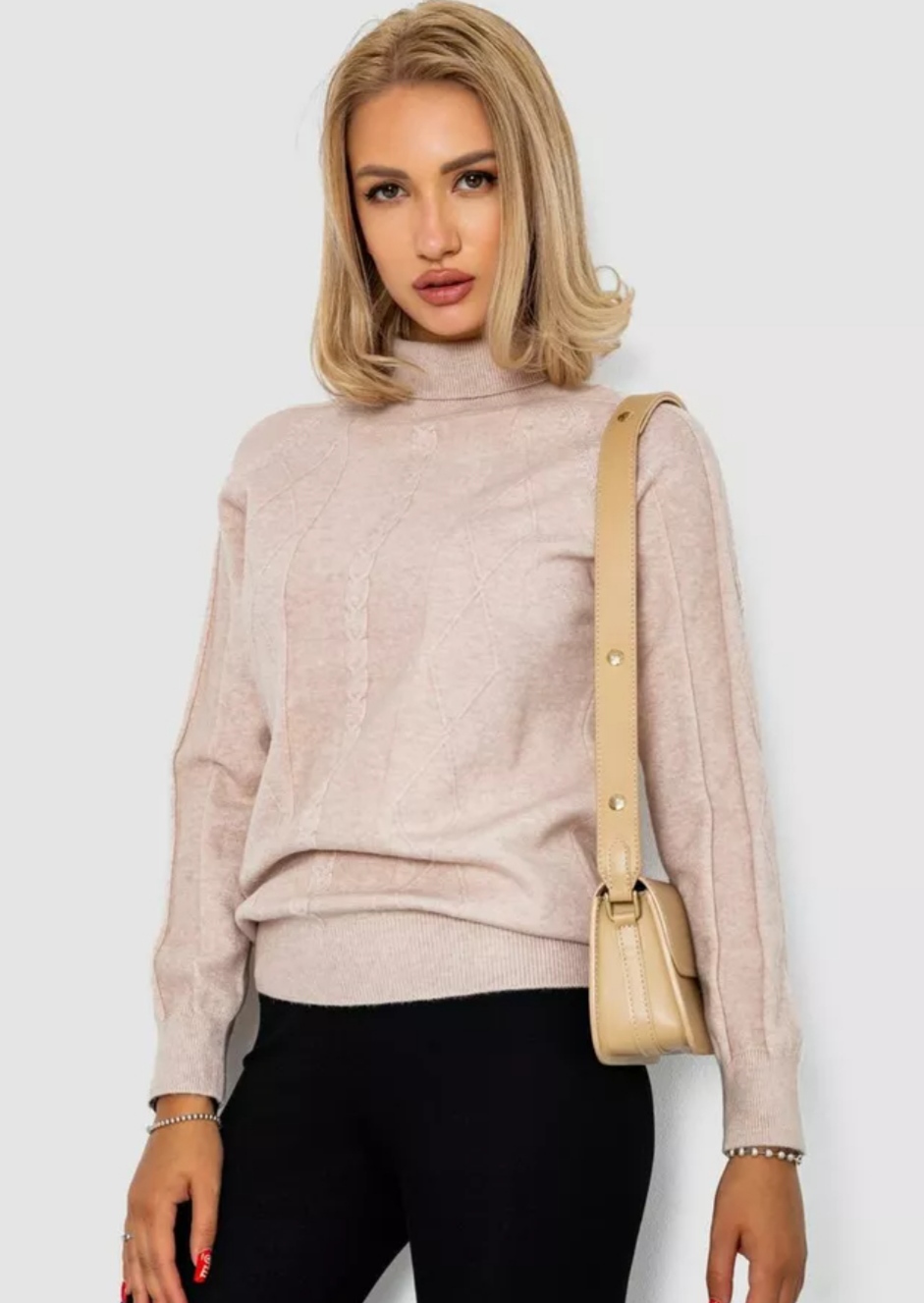 Свитер Seven Group (42-48) 1516 beige (деми)