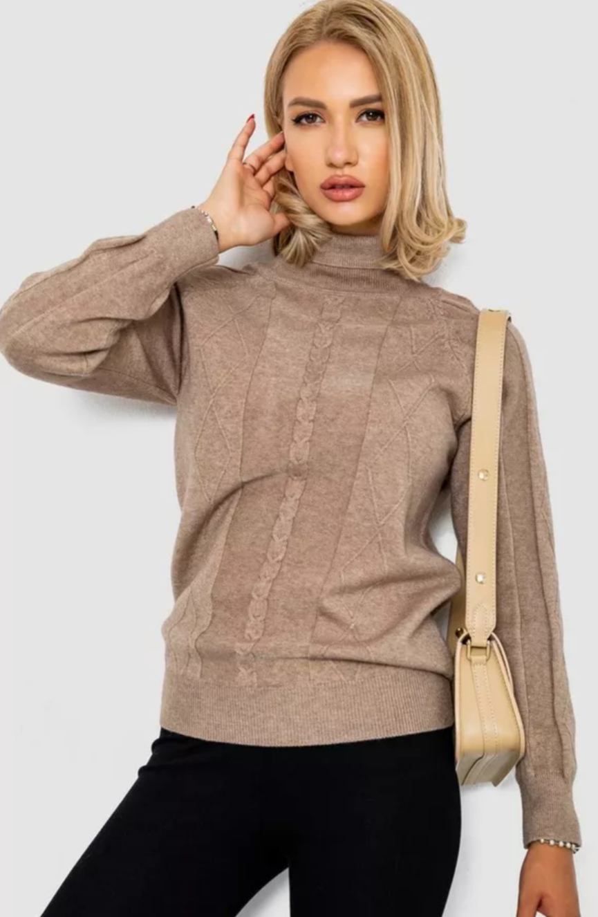 Свитер Seven Group (42-48) 1616 brown (деми)