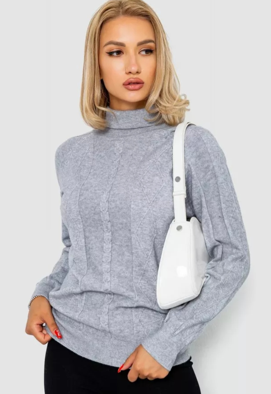 Свитер Seven Group (42-48) 1516 grey (деми)