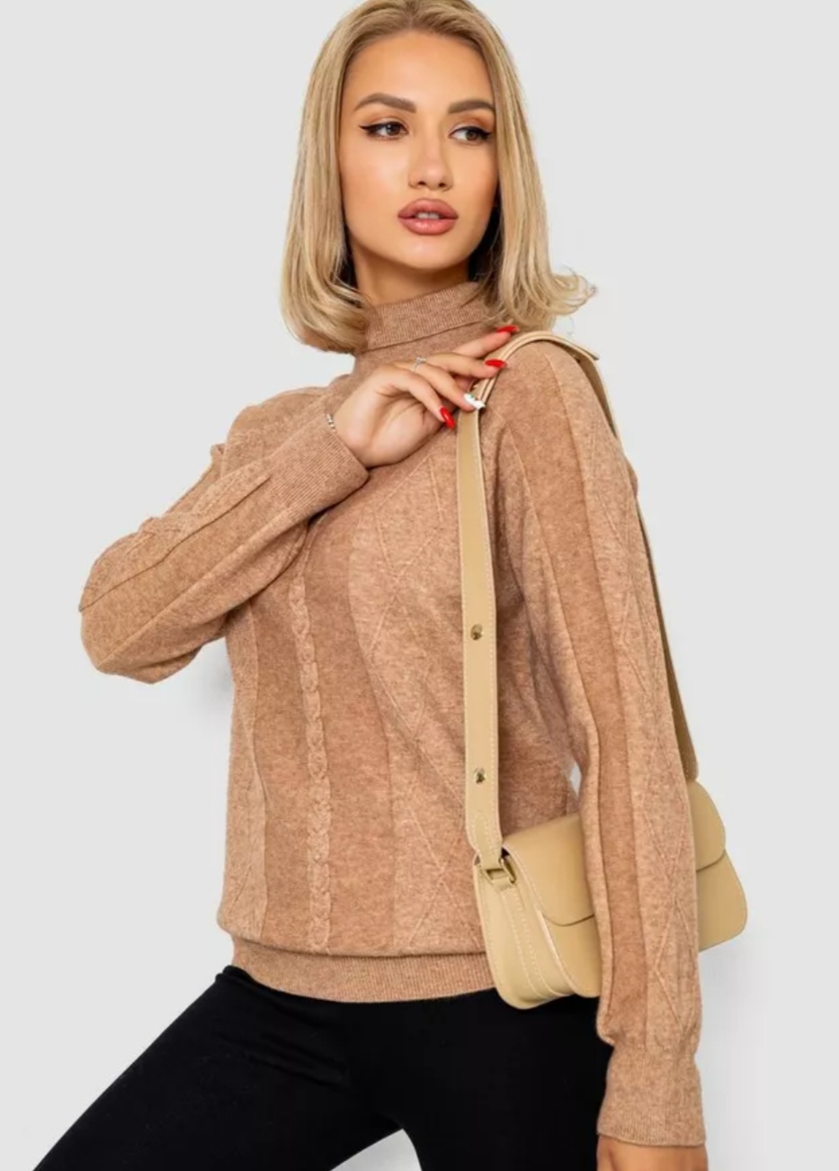 Свитер Seven Group (42-48) 1516 l.brown (деми)