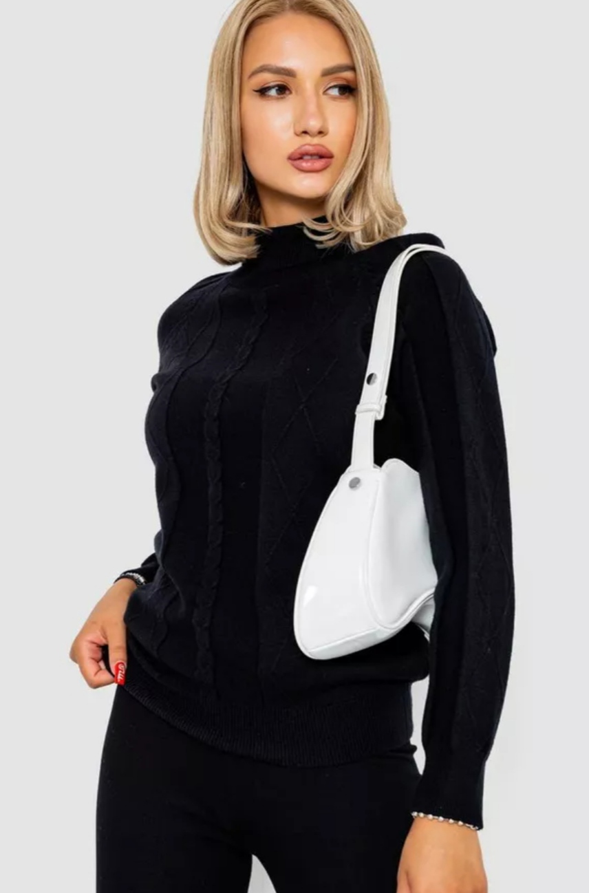 Свитер Seven Group (42-48) 1516 black (деми)