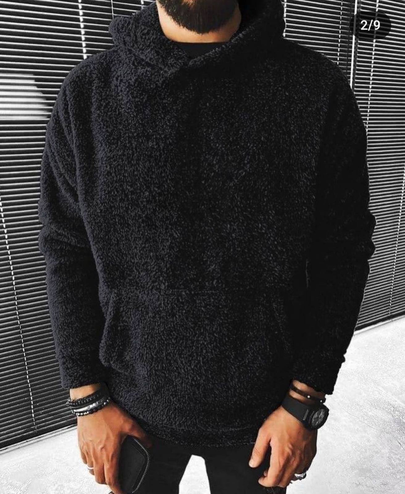 Худи Sport style (XS-2XL) 10 black-old-2 (зима)