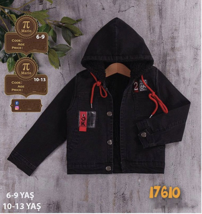 Куртка iBamBino (10-13) 17610-3 black (деми)