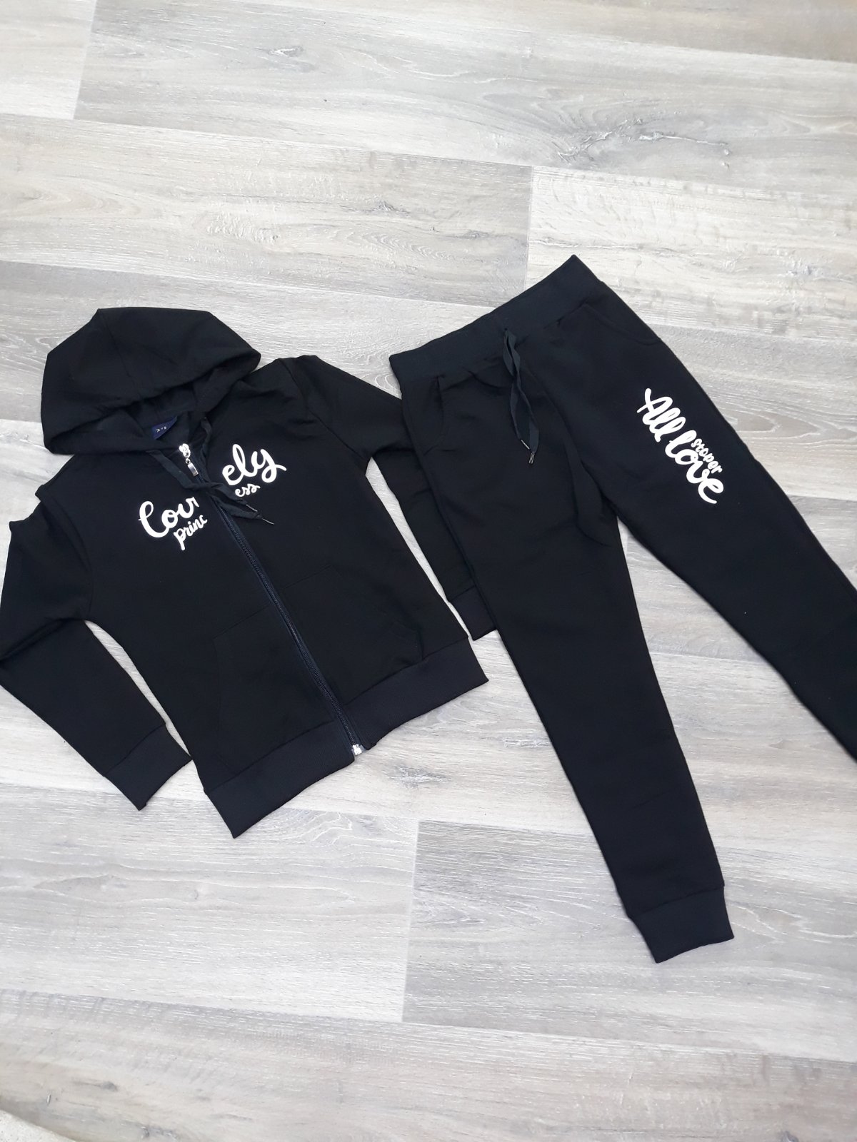 Костюм спорт iBamBino (5-8) 9987 black (деми)