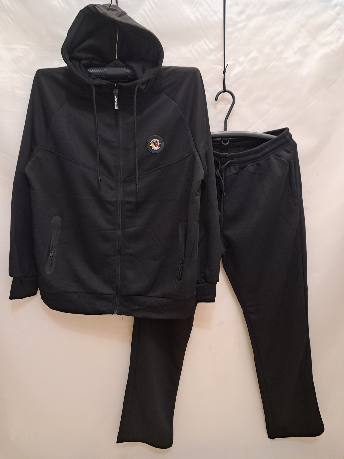 Костюм спорт Giang (3XL-7XL) 2369B black (деми)