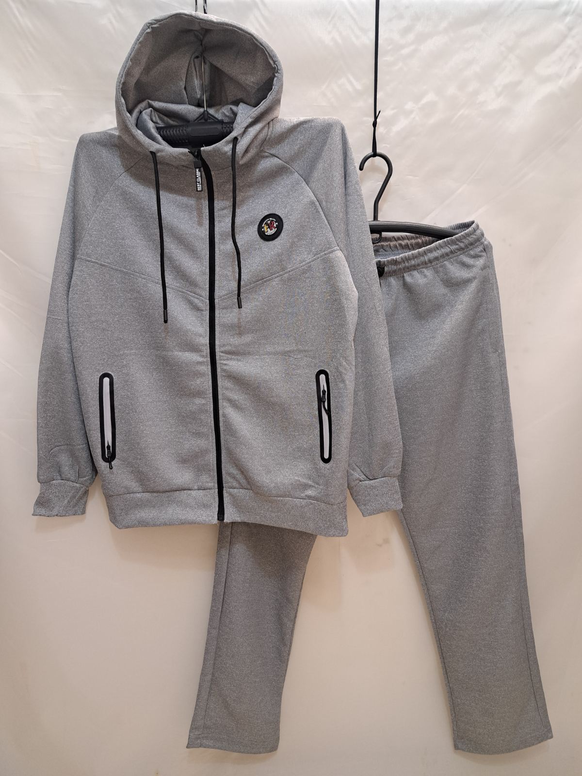 Костюм спорт Giang (3XL-7XL) 2369B grey (деми)