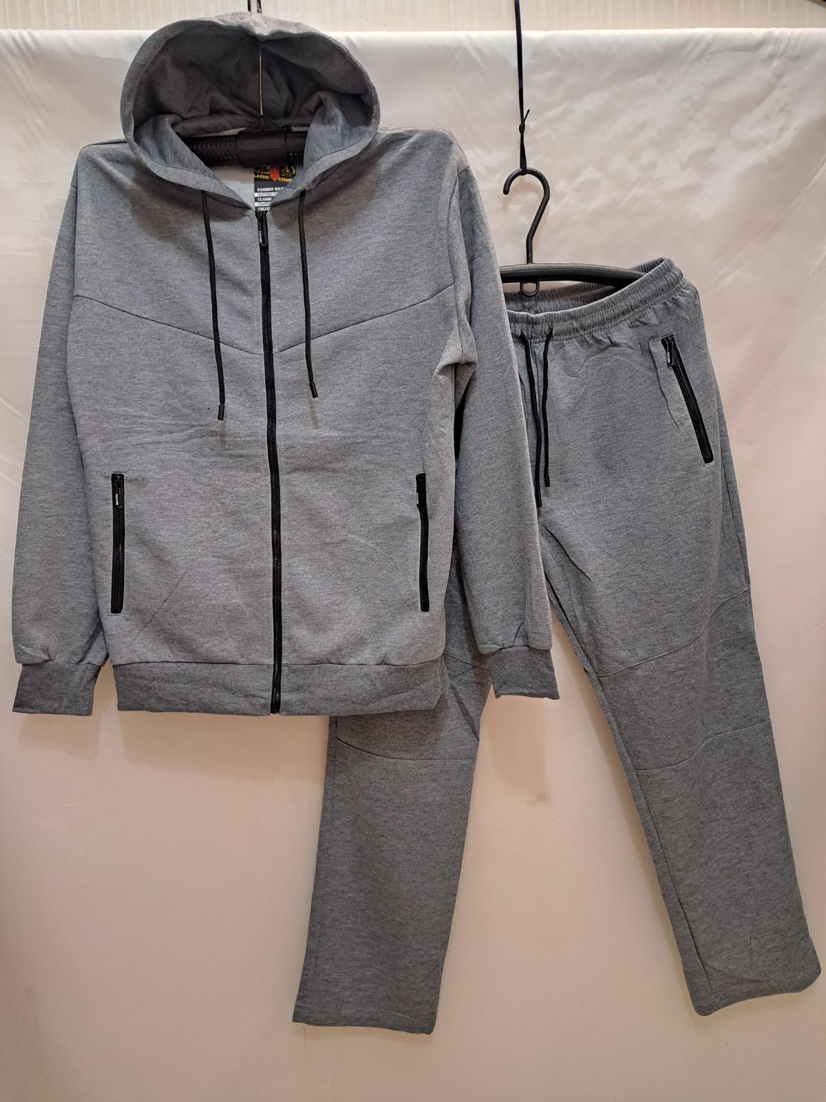 Костюм спорт Giang (3XL-7XL) 2386B grey (деми)