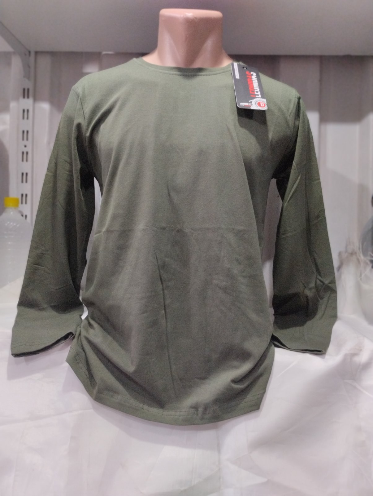 Свитер Panda (M-3XL) 1291 khaki (деми)