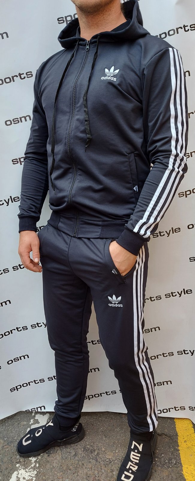 Костюм спорт Sport style (46-54) 05 navy (деми)