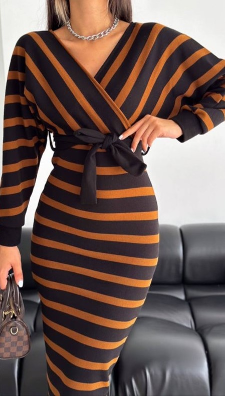 Платье Shipi (S-XL) 050 orange (деми)
