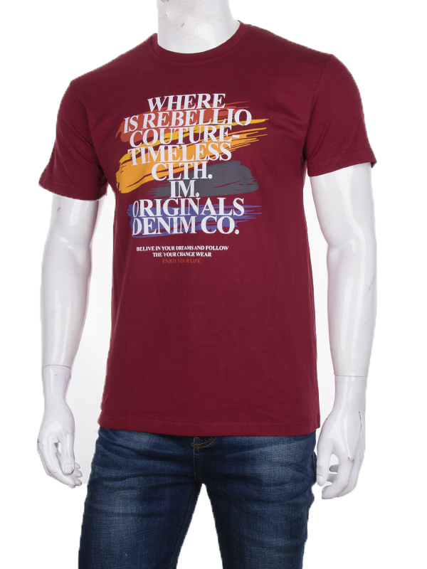 Футболка CND2 (M-2XL) 3707-087-4 (лето)