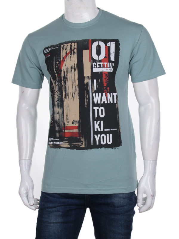 Футболка CND2 (M-2XL) 3707-110-5 (лето)