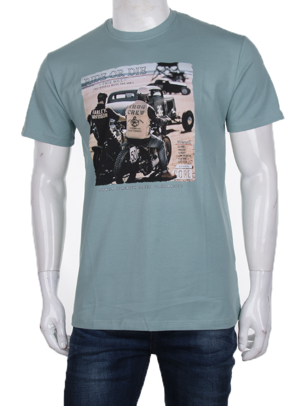 Футболка CND2 (M-2XL) 3707-100-3 (лето)