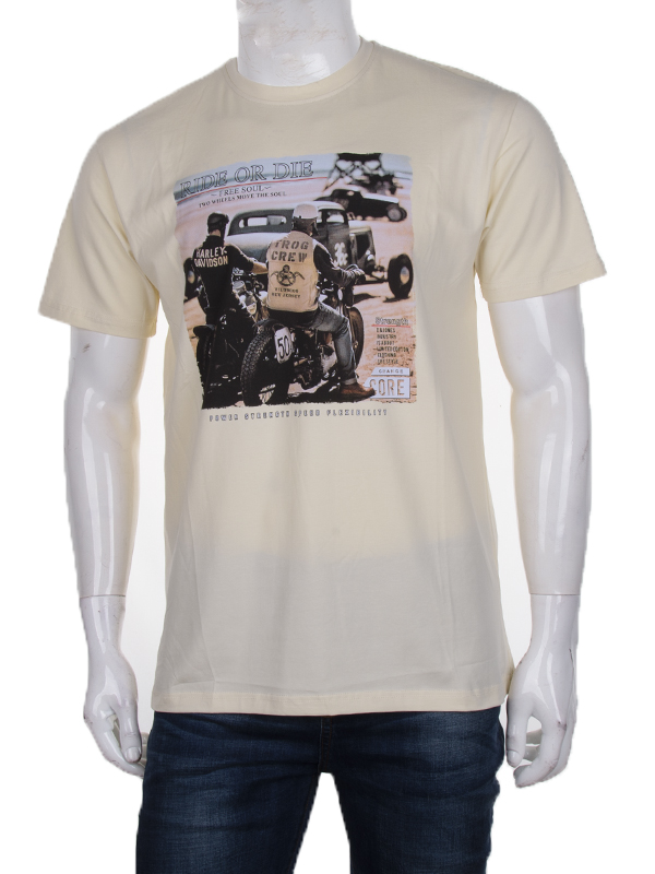Футболка CND2 (M-2XL) 3707-100-4 (лето)
