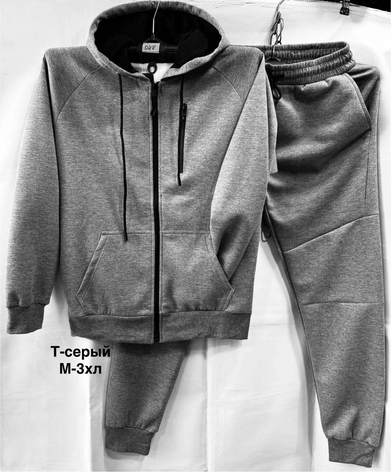 Костюм спорт Minh (M-3XL) 2367 d.grey (деми)