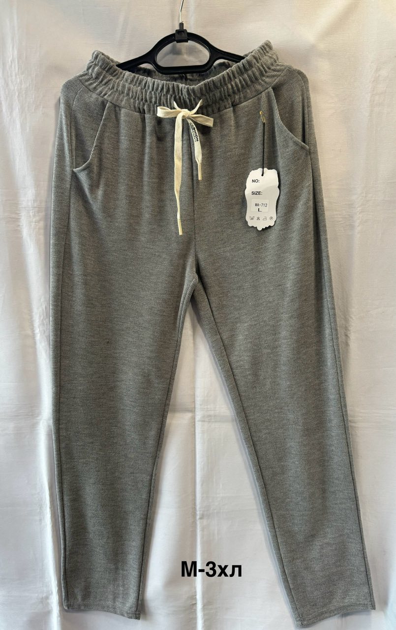 Штаны спорт Minh (M-3XL) 712 d.grey (деми)
