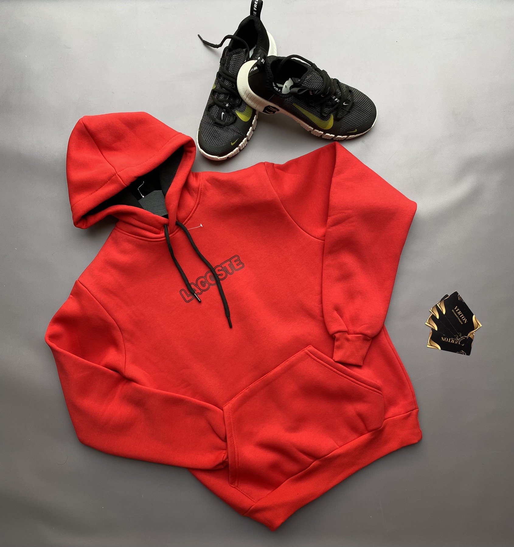 Худи Verton (M-2XL) 182 red (зима)