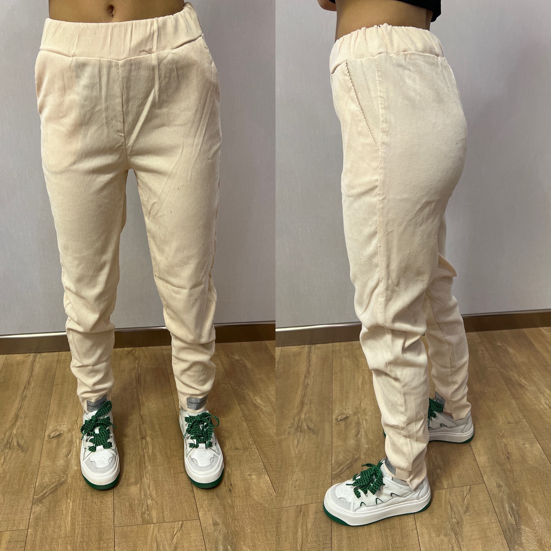 Штаны Valentina (42-48) 226 beige (деми)