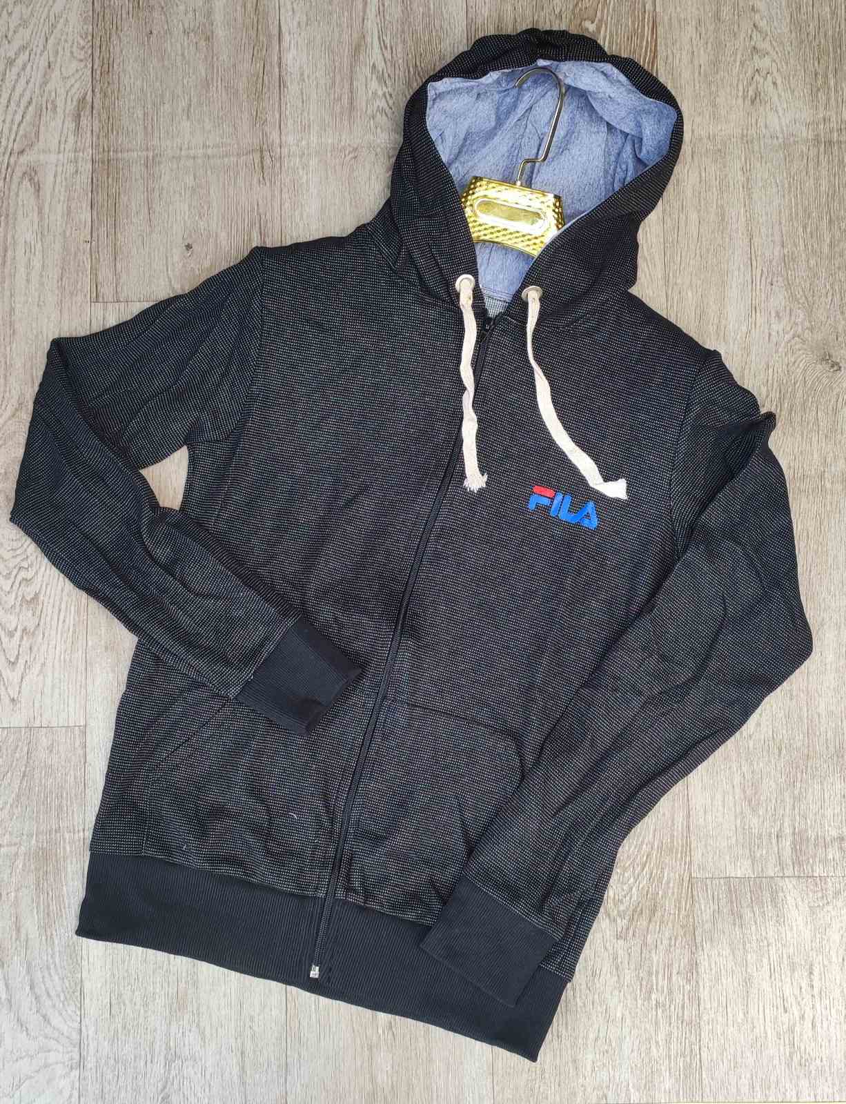 Кофта спорт Sport style (M-2XL) 23-2 d.grey (деми)