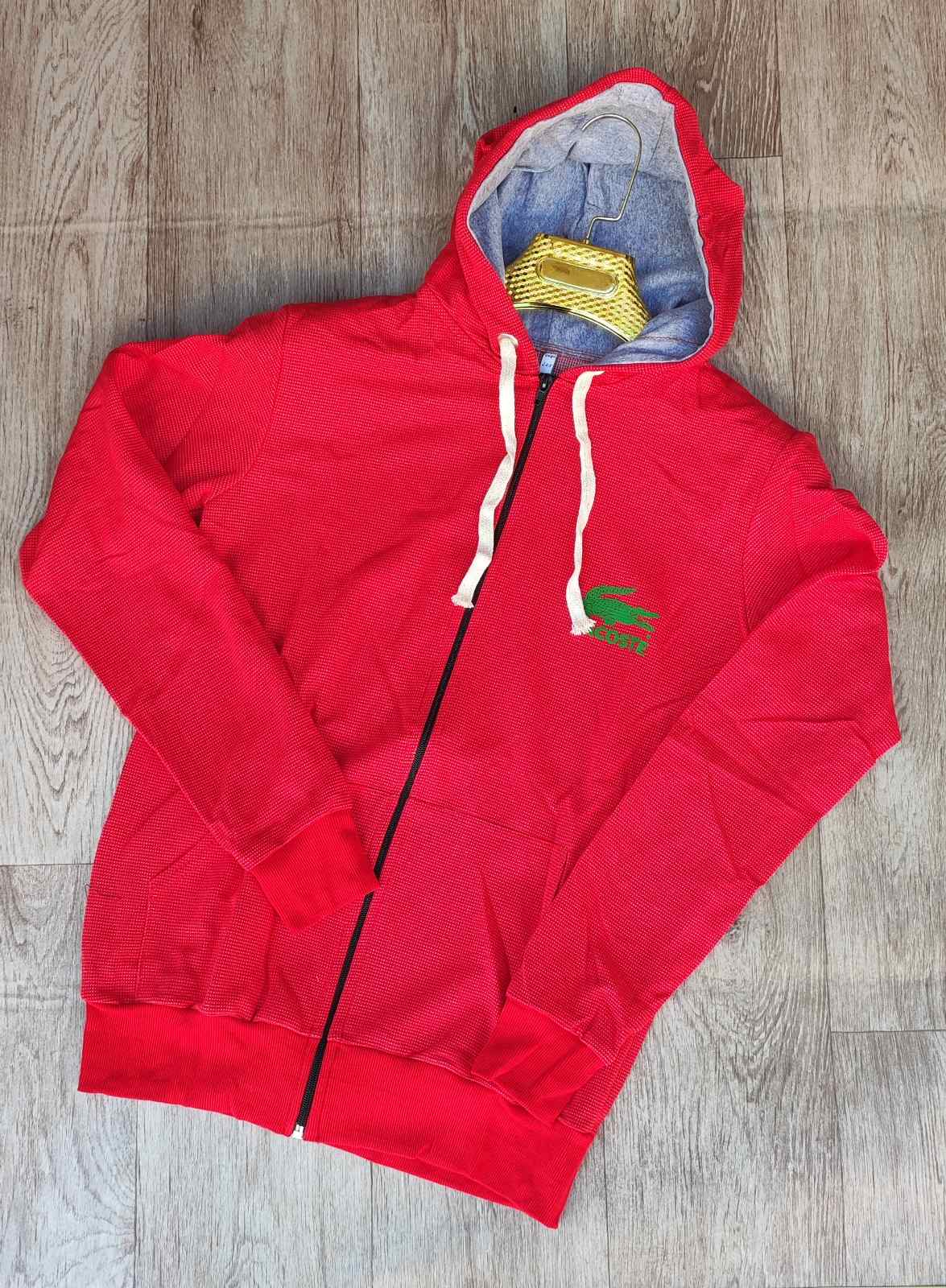 Кофта спорт Sport style (M-2XL) 23-3 red (деми)