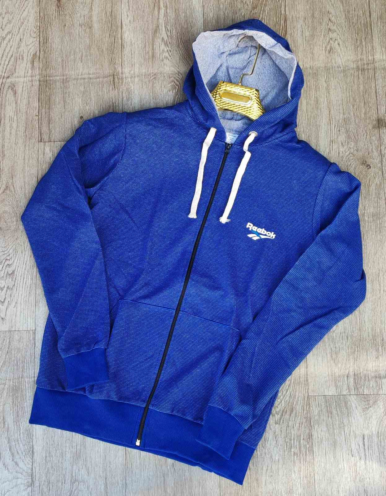 Кофта спорт Sport style (M-2XL) 23-6 blue (деми)