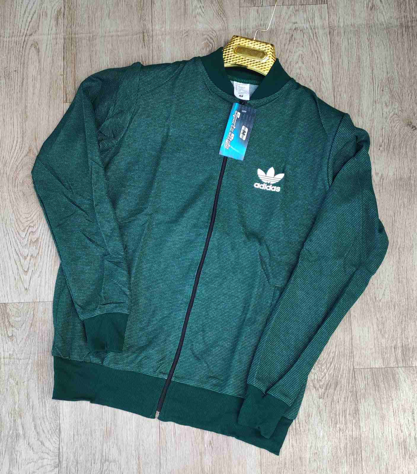 Кофта спорт Sport style (M-2XL) 23-9 green (деми)