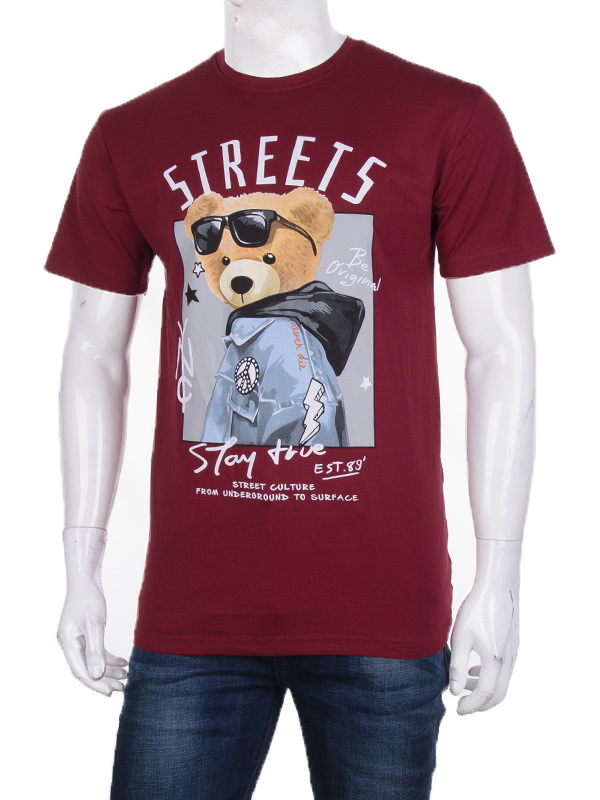 Футболка BIG clothes (M-2XL) 3707-118 (лето)