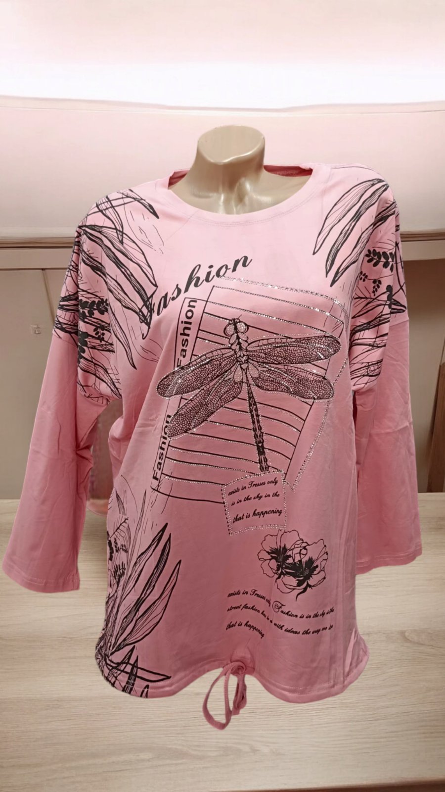 Свитер Ekvato (52-56) 27080 pink (деми)
