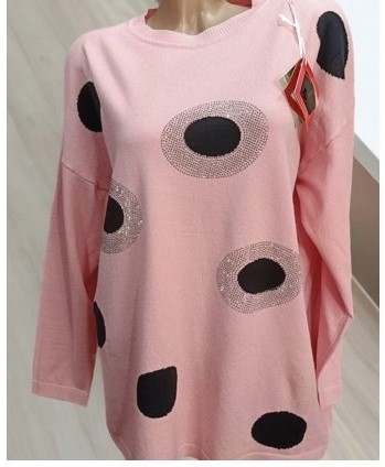 Свитер Ekvato (56-60) 24045 pink (деми)
