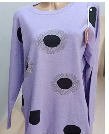 Свитер Ekvato (56-60) 24045 lilac (деми)
