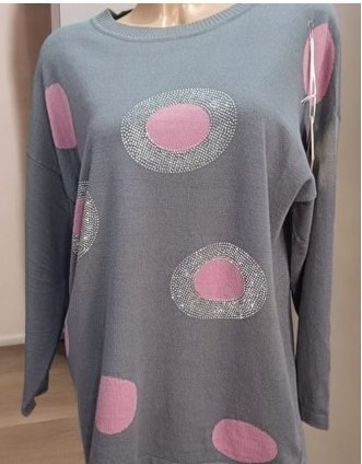 Свитер Ekvato (56-60) 24045 grey (деми)
