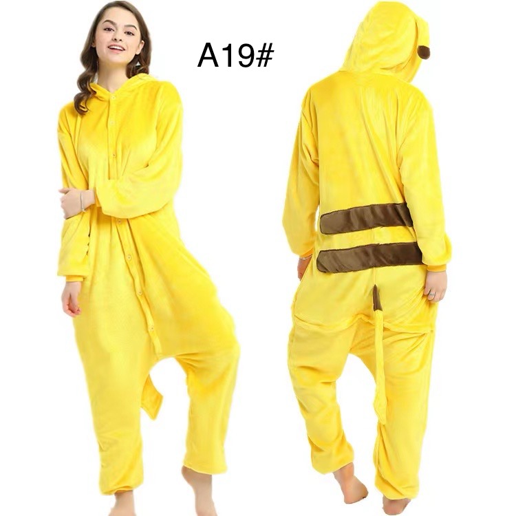 Кигуруми Brilliant (S-XL) A19 yellow (зима)