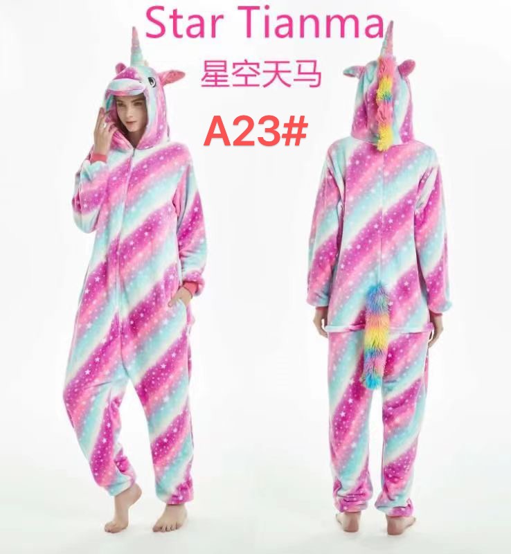 Кигуруми Brilliant (S-XL) A23 pink (зима)