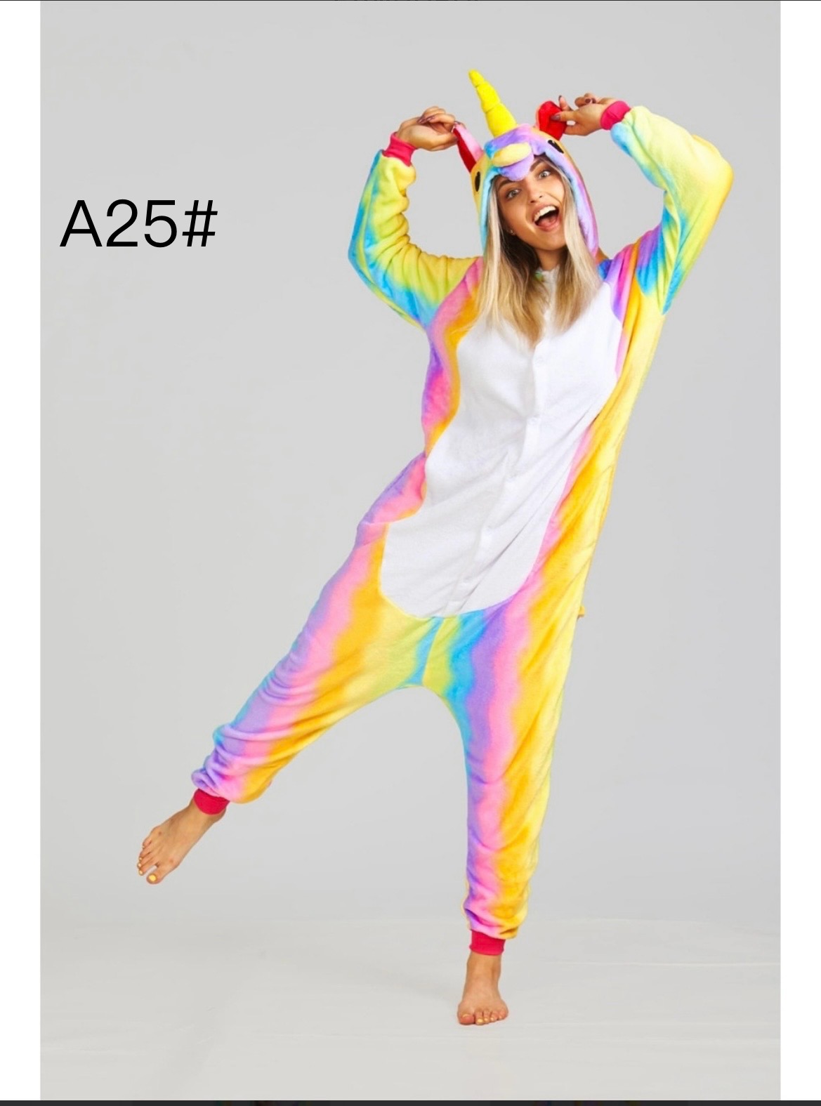 Кигуруми Brilliant (S-XL) A25 yellow (зима)