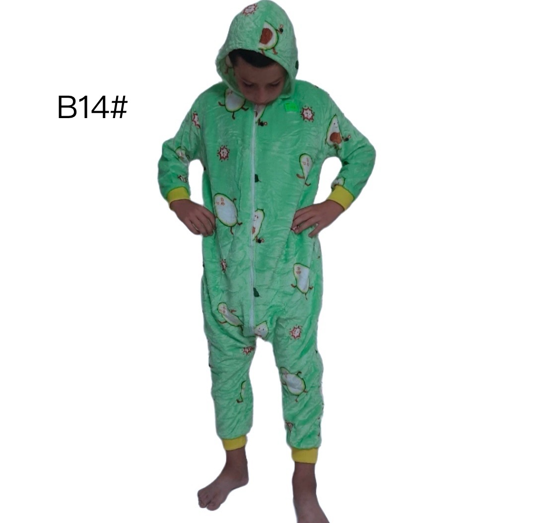 Кигуруми Brilliant (110-140) B14 l.green (зима)