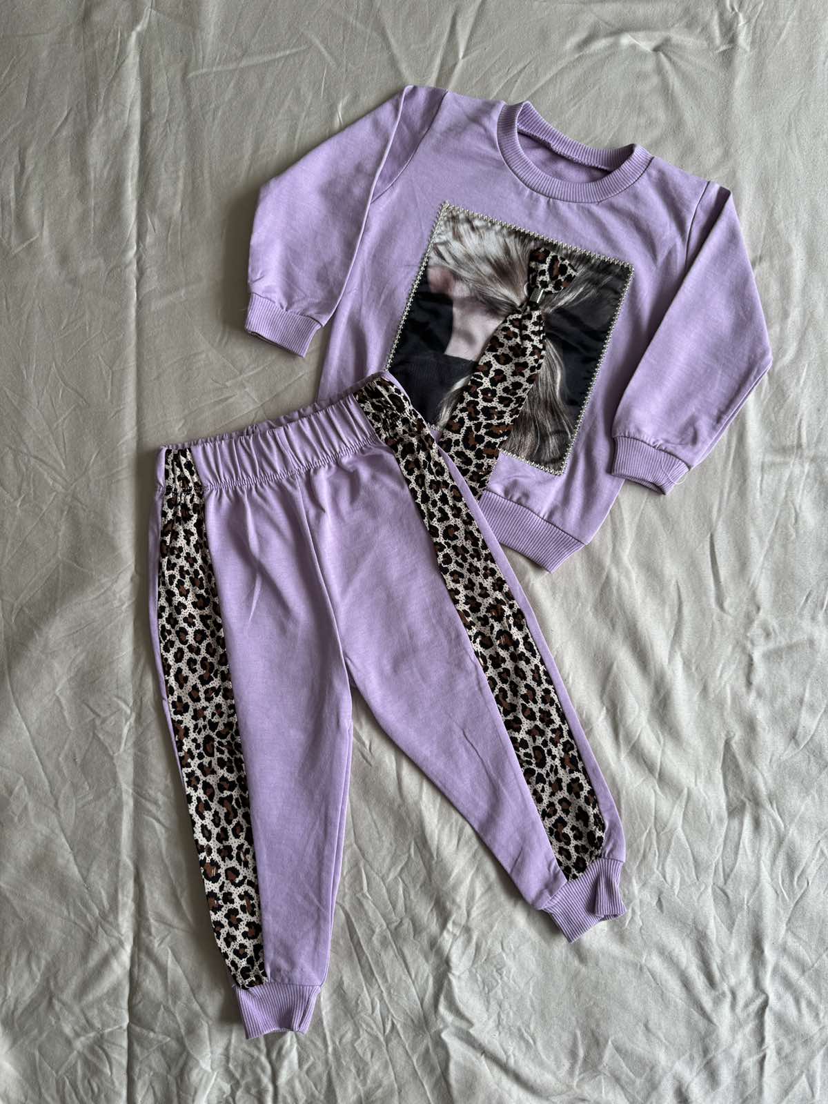 Костюм спорт Baby Boom (2-5) 322 lilac (деми)