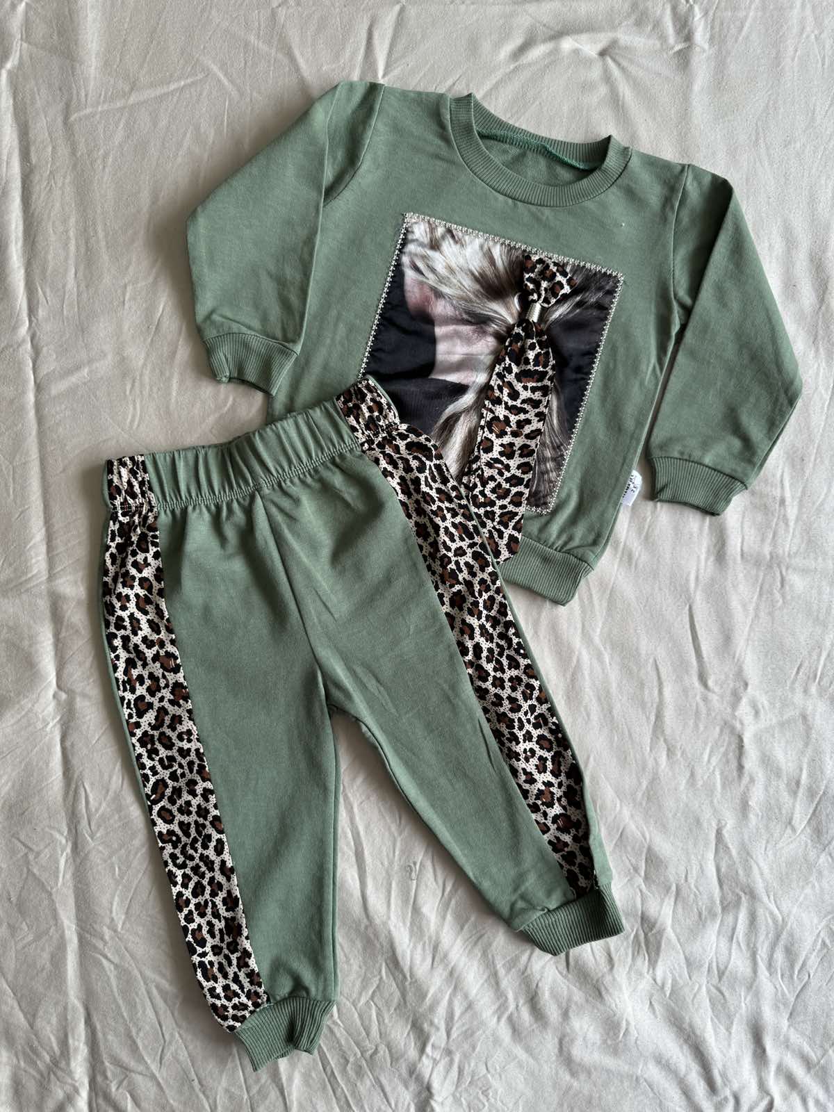 Костюм спорт Baby Boom (2-5) 323 green (деми)
