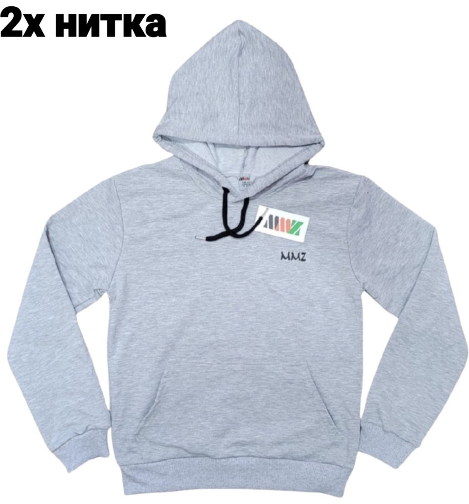 Худи iBamBino (8-12) 300-2 l.grey (деми)