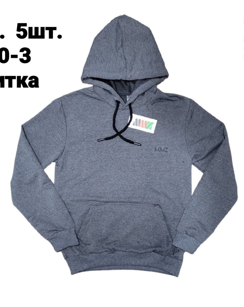 Худи iBamBino (12-16) 300-3 grey (деми)