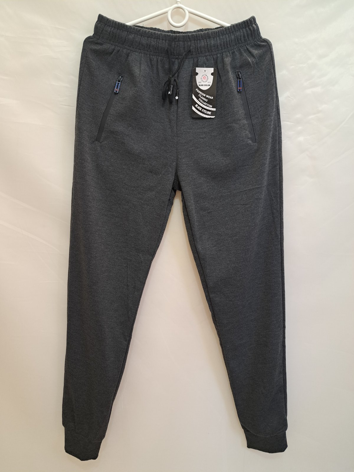 Штаны спорт Giang (M-3XL) 7010 grey (деми)